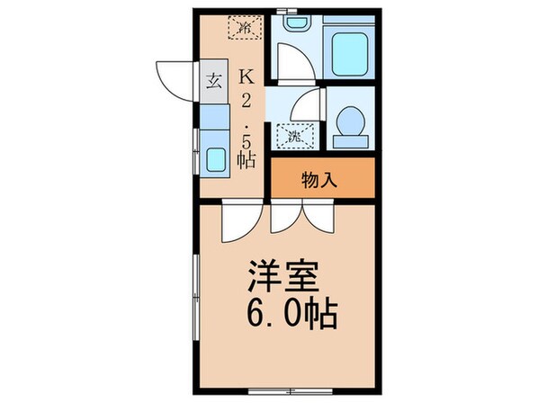 Ｋハウスの物件間取画像